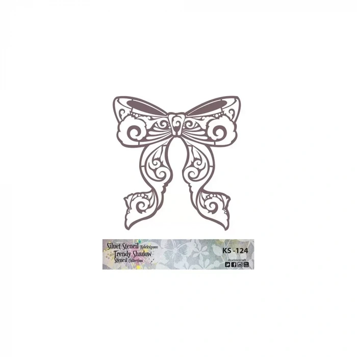 KS SERİSİ SİLUET STENCIL ( KENARSIZ ) KS124 25X25