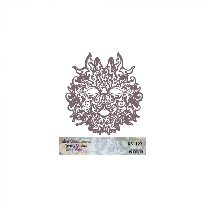 KS SERİSİ SİLUET STENCIL ( KENARSIZ ) KS127 25X25