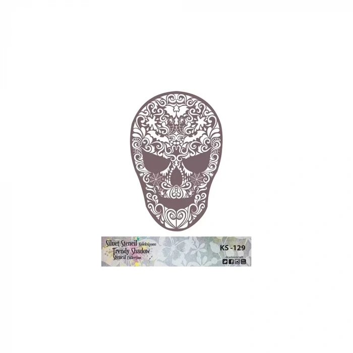KS SERİSİ SİLUET STENCIL ( KENARSIZ ) KS129 25X25