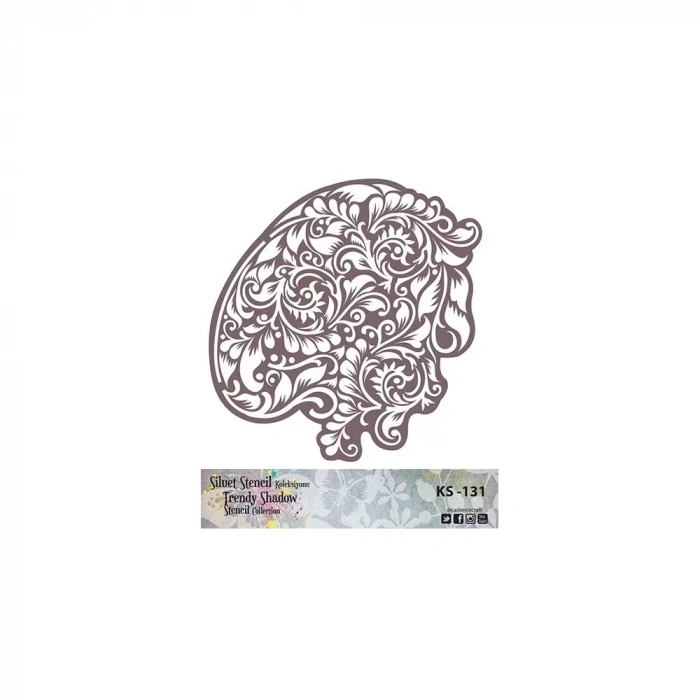 KS SERİSİ SİLUET STENCIL ( KENARSIZ ) KS131 25X25