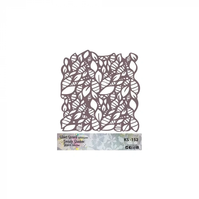 KS SERİSİ SİLUET STENCIL ( KENARSIZ ) KS152 25X25
