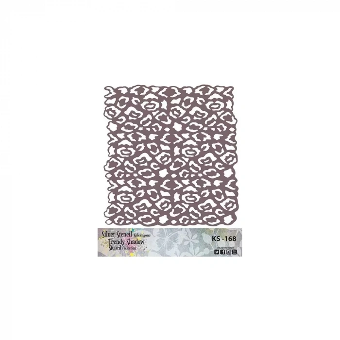 KS SERİSİ SİLUET STENCIL ( KENARSIZ ) KS168 25X25