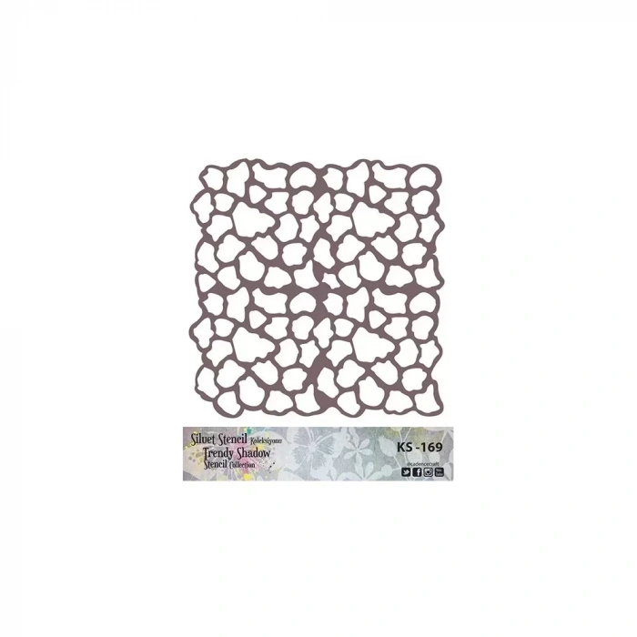 KS SERİSİ SİLUET STENCIL ( KENARSIZ ) KS169 25X25