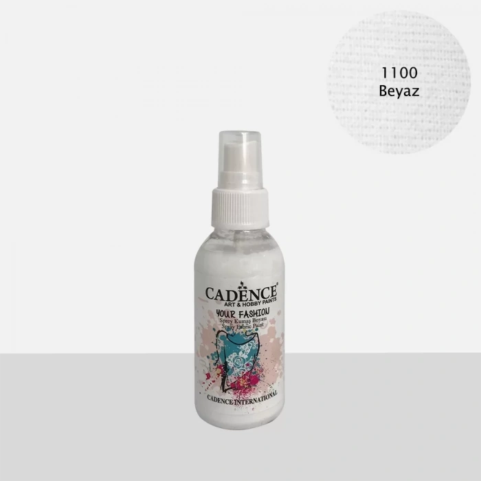 KUMAŞ SPREY BOYA 1100 BEYAZ 100ML