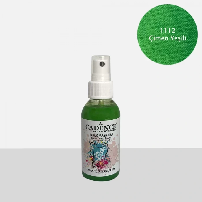 KUMAŞ SPREY BOYA 1112 ÇİMEN YEŞİLİ 100ML