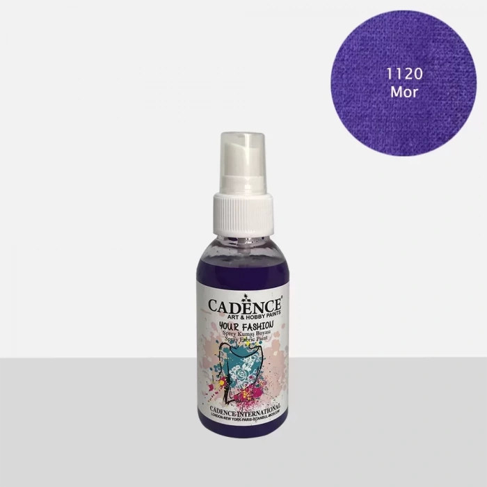 KUMAŞ SPREY BOYA 1120 MOR 100ML