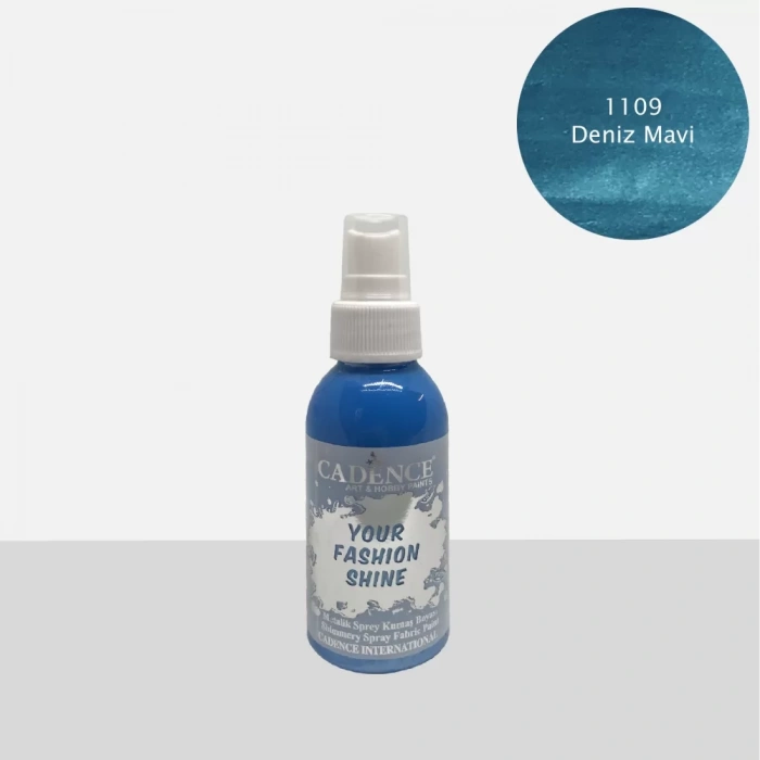 KUMAŞ SPREY BOYA METALİK FS-1109 DENİZ MAVİ 100ML