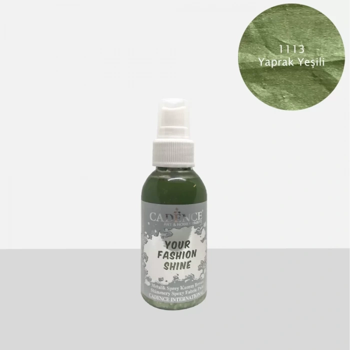 KUMAŞ SPREY BOYA METALİK FS-1113 YAPRAK YEŞİLİ 100ML