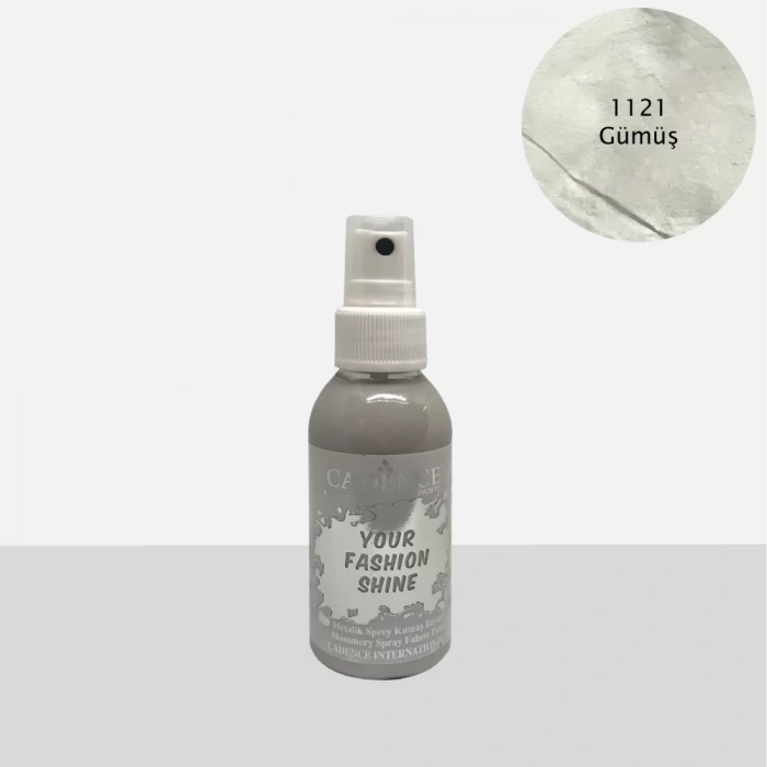 KUMAŞ SPREY BOYA METALİK FS-1121 GÜMÜŞ 100ML