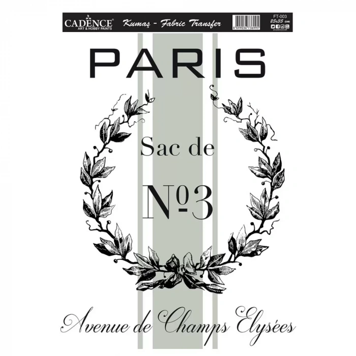 KUMAŞ TRANSFER FT-003 25X35