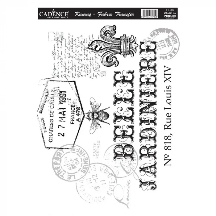 KUMAŞ TRANSFER FT-009 25X35