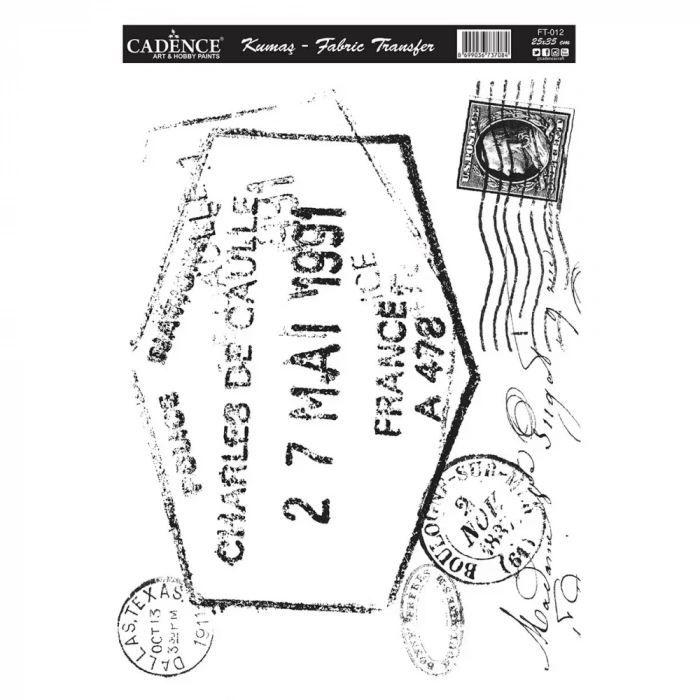 KUMAŞ TRANSFER FT-012 25X35