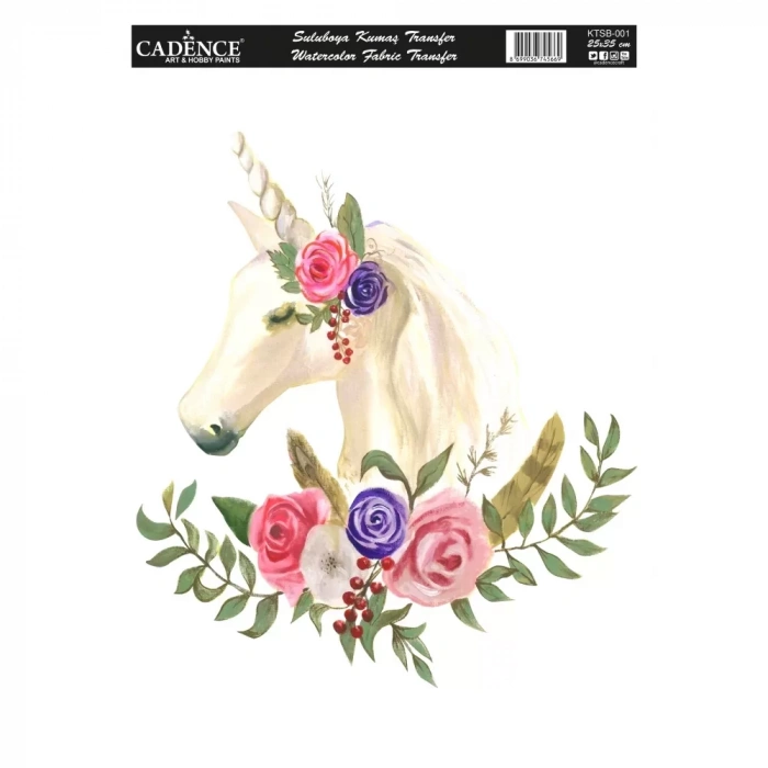 KUMAŞ TRANSFER SULU BOYA KTSB-001 25X35