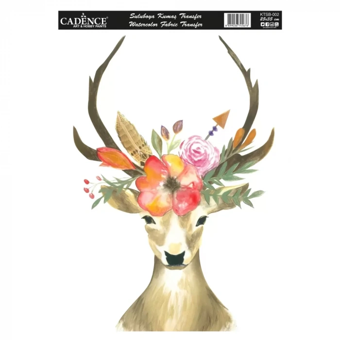 KUMAŞ TRANSFER SULU BOYA KTSB-002 25X35