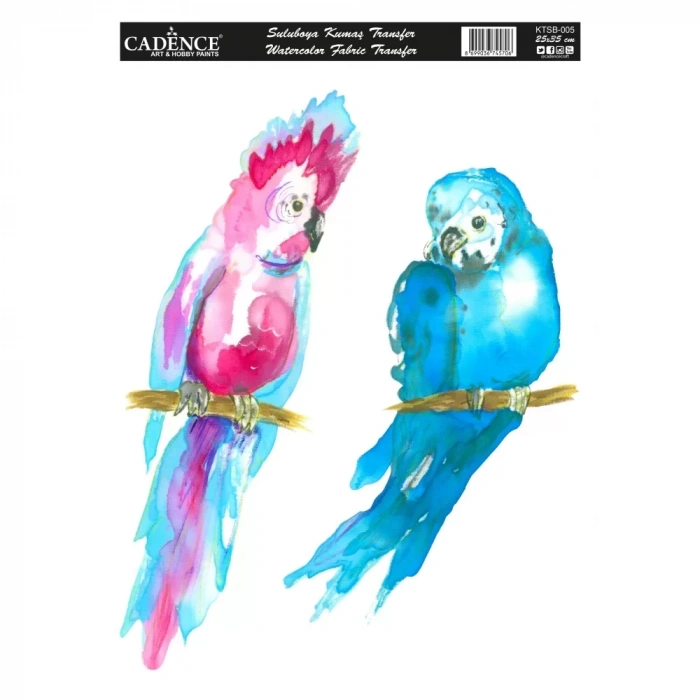 KUMAŞ TRANSFER SULU BOYA KTSB-005 25X35