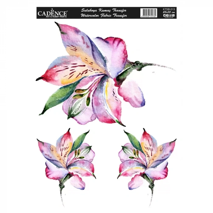 KUMAŞ TRANSFER SULU BOYA KTSB-013 25X35