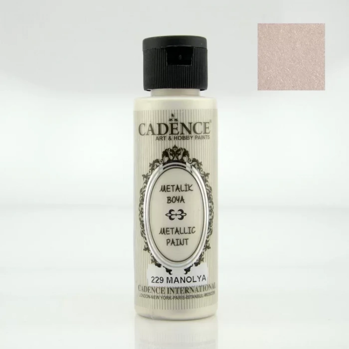 METALİK SEDEFLİ BOYA 229 MANOLYA 70ML