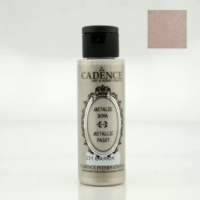 METALİK SEDEFLİ BOYA 231 BAROK 70ML