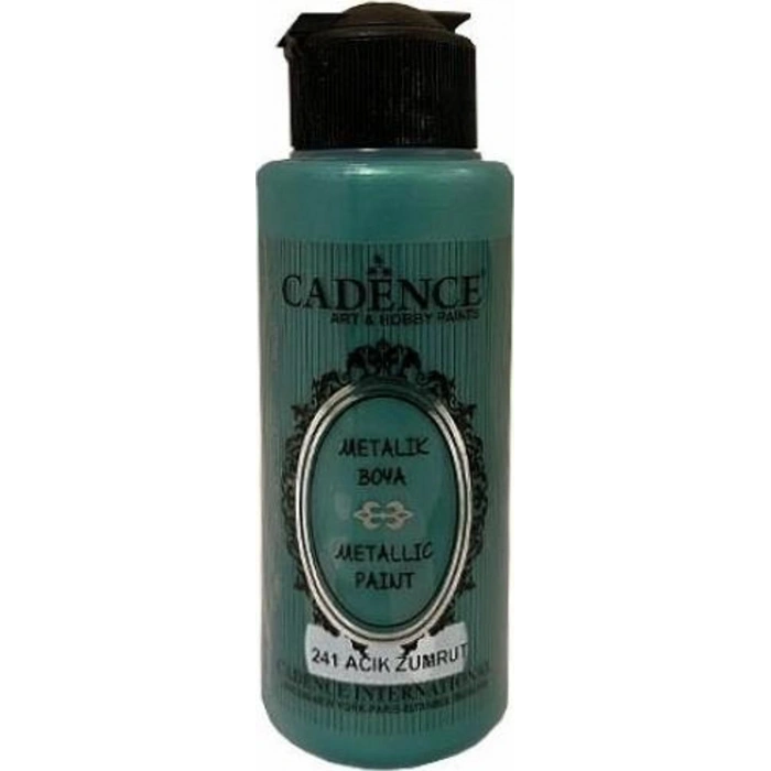 METALİK SEDEFLİ BOYA 241 AÇIK ZÜMRÜT 120ML