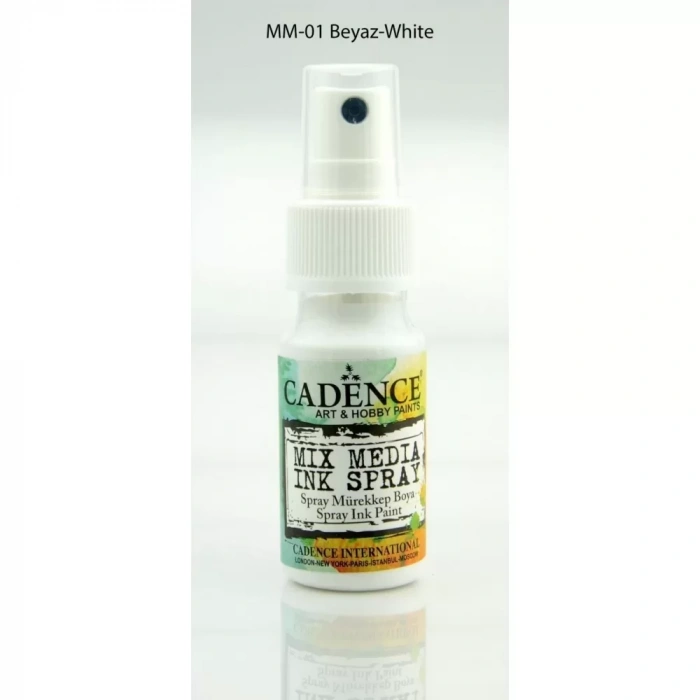 MIX MEDIA INK SPREY MÜREKKEP MM-01 BEYAZ 25ML