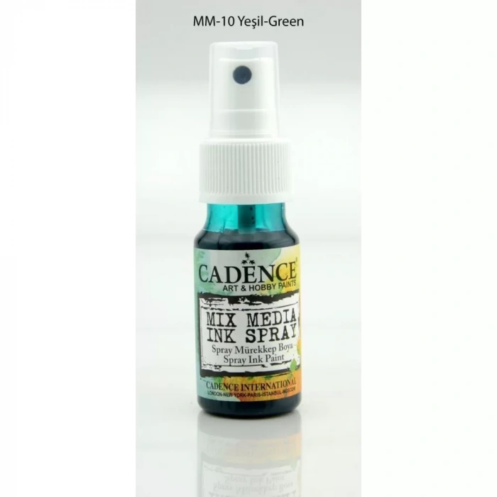 MIX MEDIA INK SPREY MÜREKKEP MM-10 YEŞİL 25ML