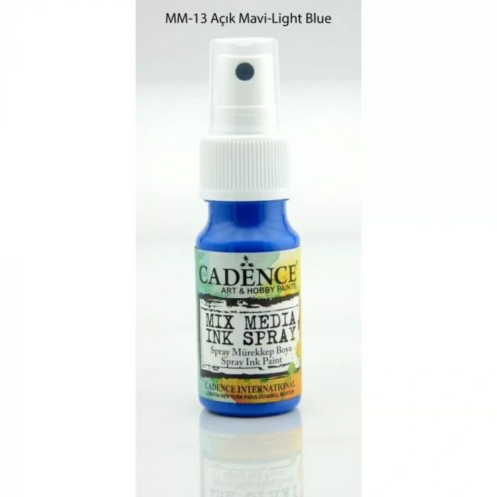 MIX MEDIA INK SPREY MÜREKKEP MM-13 AÇIK MAVİ 25ML