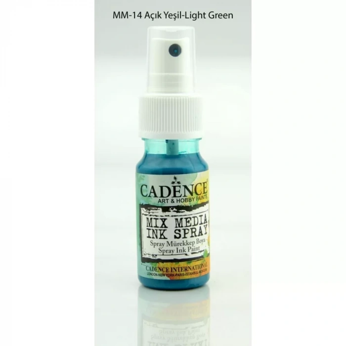 MIX MEDIA INK SPREY MÜREKKEP MM-14 AÇIK YEŞİL 25ML