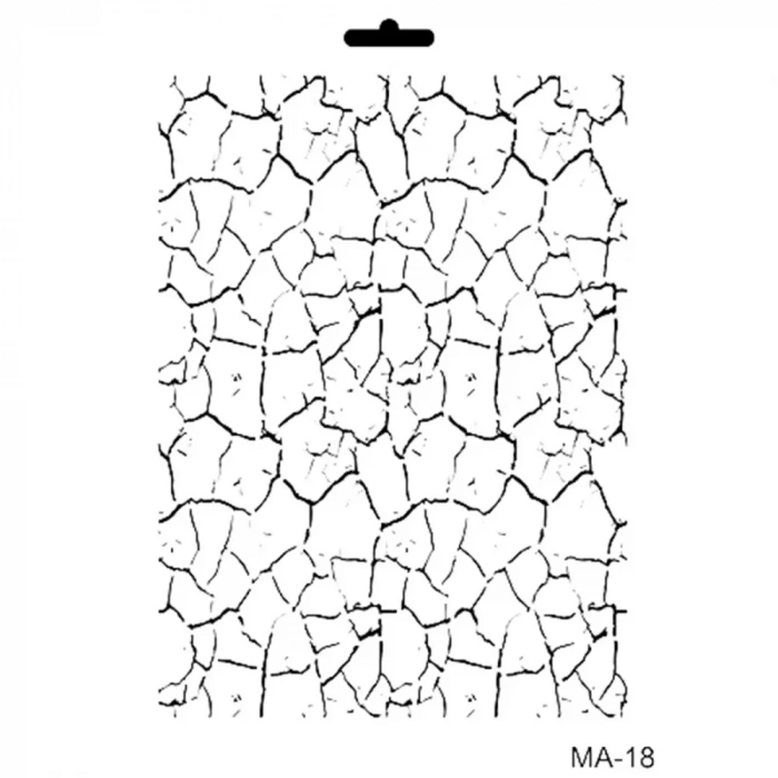 MIX MEDİA STENCIL MA SERİSİ MA18 21X29