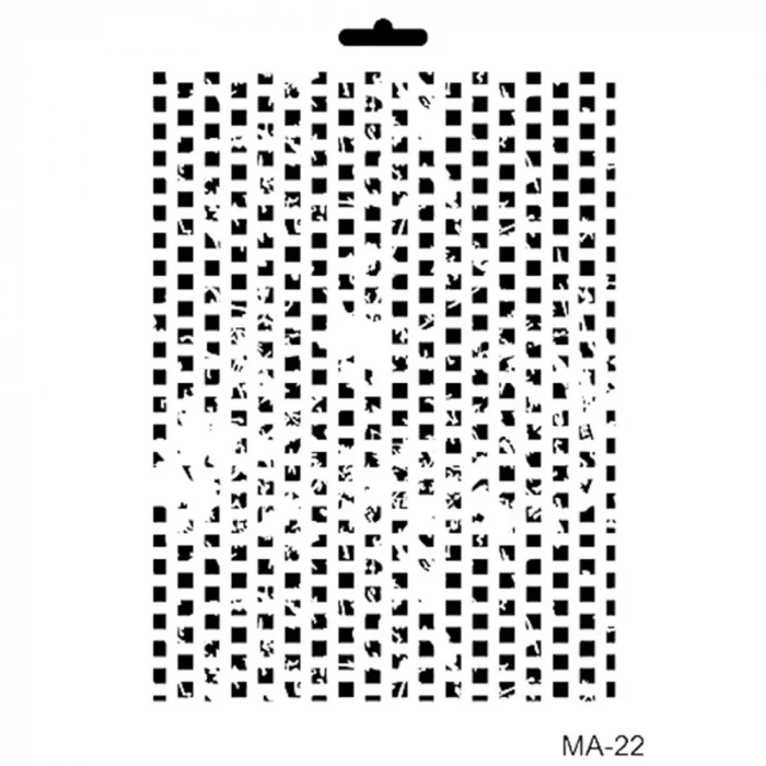 MIX MEDİA STENCIL MA SERİSİ MA22 21X29