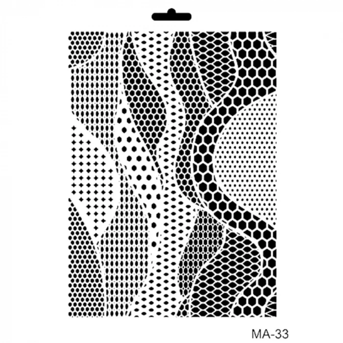 MIX MEDİA STENCIL MA SERİSİ MA33 21X29