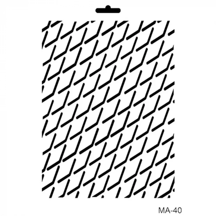 MIX MEDİA STENCIL MA SERİSİ MA40 21X29