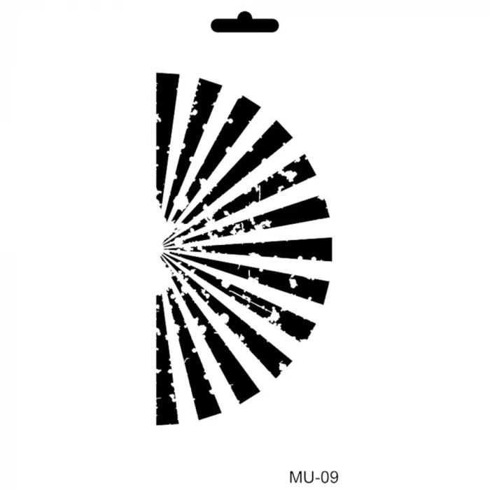MIX MEDİA STENCIL MU SERİSİ MU09 10X25