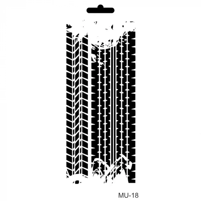 MIX MEDİA STENCIL MU SERİSİ MU18 10X25