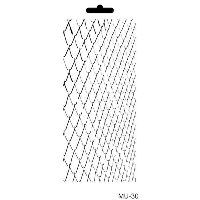 MIX MEDİA STENCIL MU SERİSİ MU30 10X25