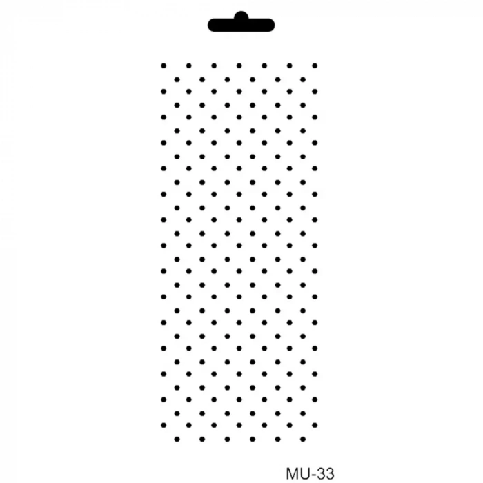 MIX MEDİA STENCIL MU SERİSİ MU33 10X25