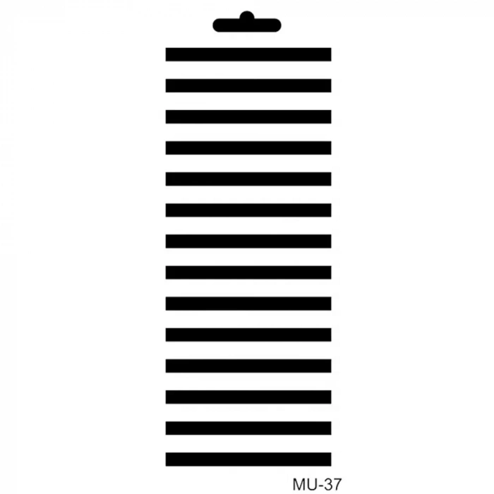 MIX MEDİA STENCIL MU SERİSİ MU37 10X25
