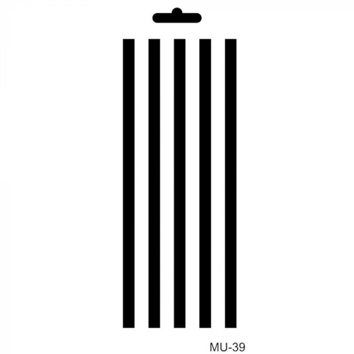MIX MEDİA STENCIL MU SERİSİ MU39 10X25
