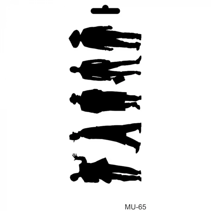 MIX MEDİA STENCIL MU SERİSİ MU65 10X25