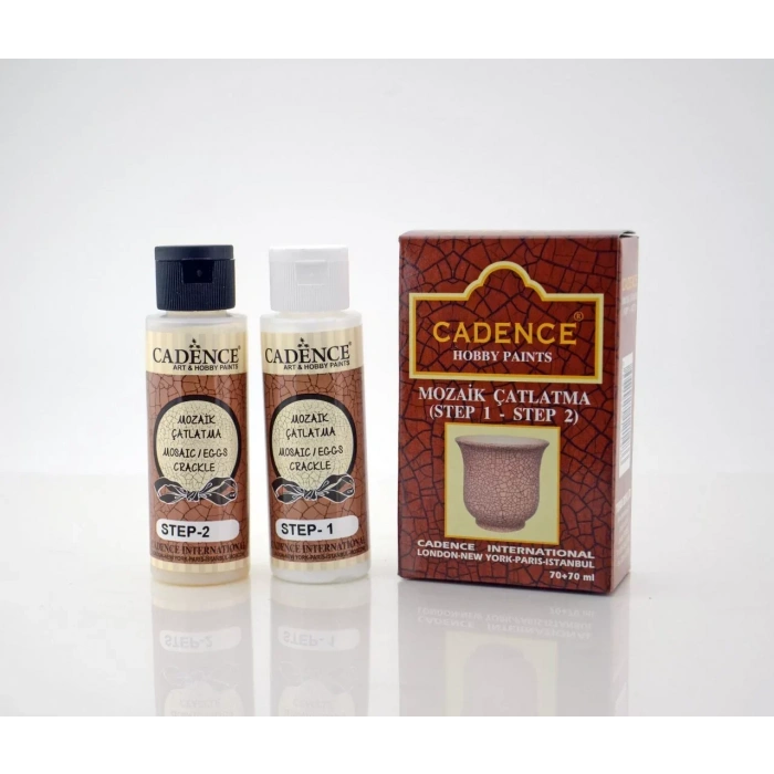 MOZAİK ÇATLATMA STEP1+STEP2 70+70ML