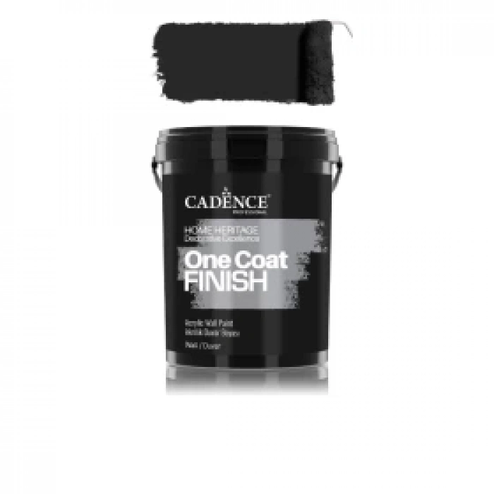 ONE COAT FINISH AKRİLİK İÇ CEPHE BOYASI OCF-30 GECE SİYAHI 2.5LT