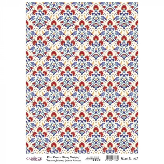 PİRİNÇ KAĞIT GELENEKSEL SERİ MODEL 698 30X42