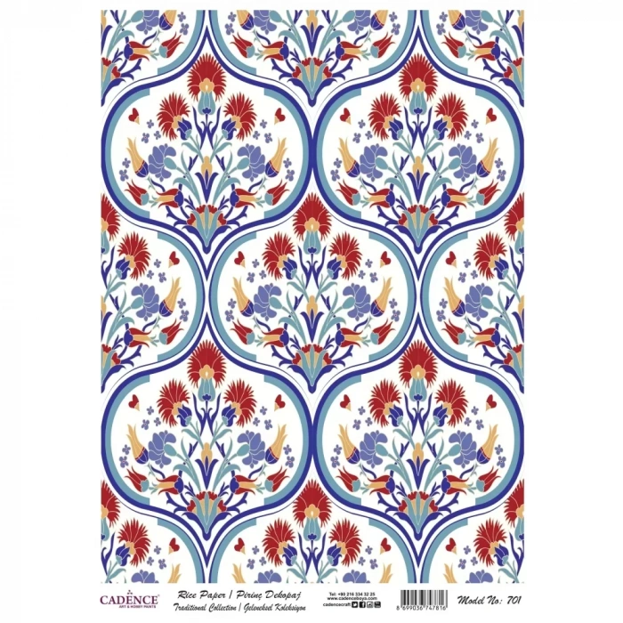 PİRİNÇ KAĞIT GELENEKSEL SERİ MODEL 701 30X42