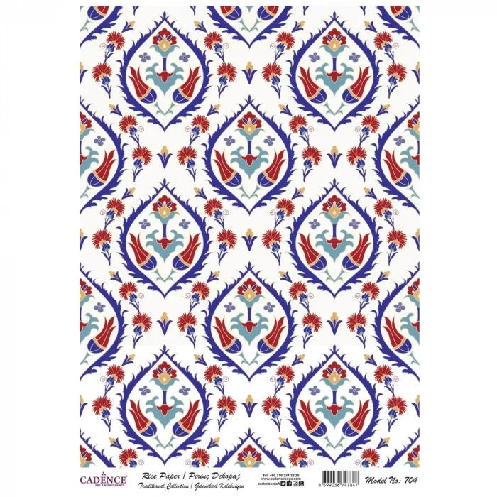 PİRİNÇ KAĞIT GELENEKSEL SERİ MODEL 704 30X42