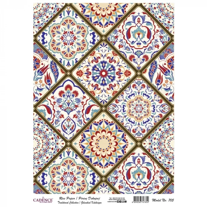 PİRİNÇ KAĞIT GELENEKSEL SERİ MODEL 705 30X42