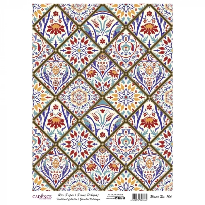 PİRİNÇ KAĞIT GELENEKSEL SERİ MODEL 706 30X42