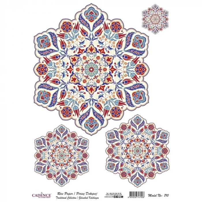 PİRİNÇ KAĞIT GELENEKSEL SERİ MODEL 710 30X42