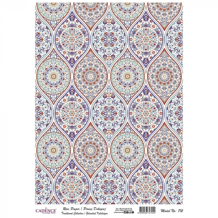 PİRİNÇ KAĞIT GELENEKSEL SERİ MODEL 712 30X42