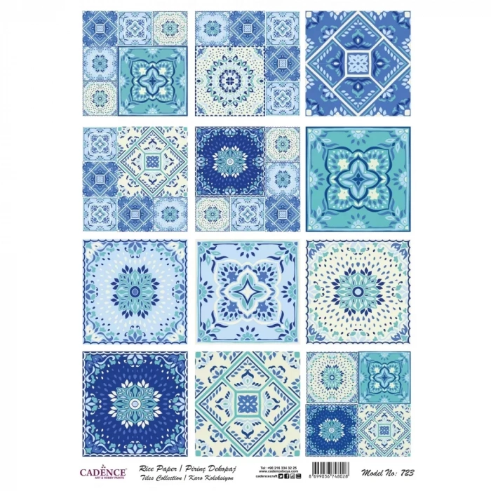 PİRİNÇ KAĞIT KARO SERİ MODEL 723 30X42