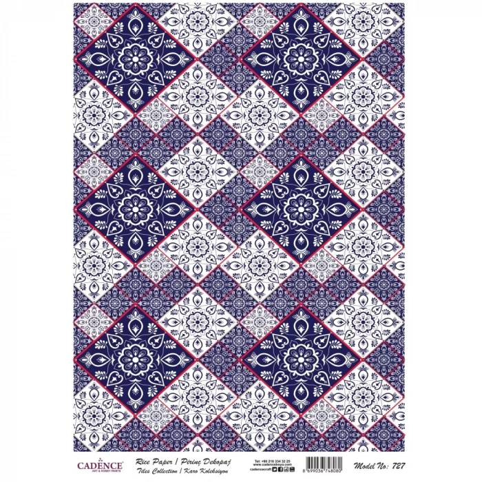 PİRİNÇ KAĞIT KARO SERİ MODEL 727 30X42