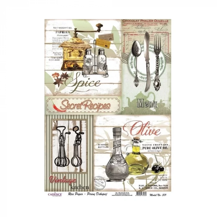 PİRİNÇ KAĞIT MODEL 371 30X42